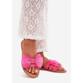 Boto Ravni -oled ženski flip jarud s til -lul fuksja tanira ružičasta 1