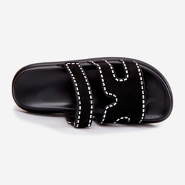 Boto Ženski klip s ukrasom na platformi Black Dlyna crno 2