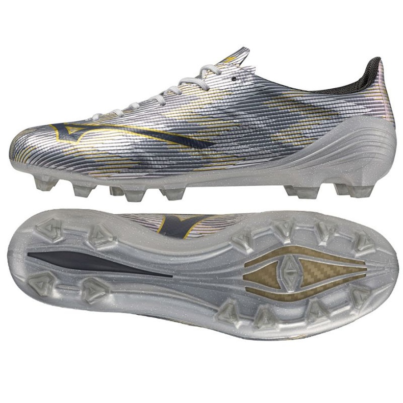 Mizuno Afla II Japan FG M P1GA256004 FOKTOBAL SECH siva 1