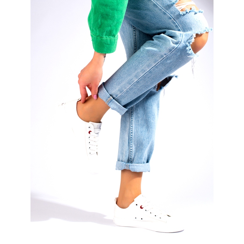 Big Star Velika zvijezda JJ274001 Ženske tenisice bijela 2