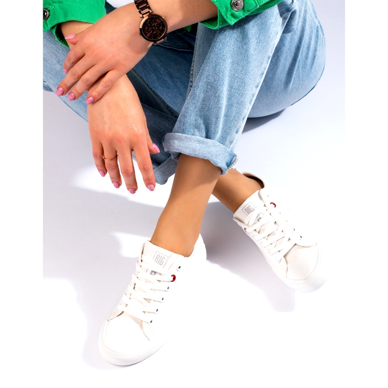 Big Star Velika zvijezda JJ274001 Ženske tenisice bijela 3