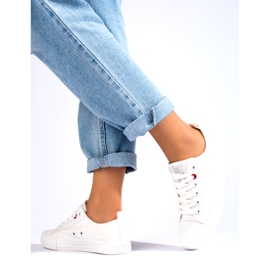 Big Star Velika zvijezda JJ274001 Ženske tenisice bijela 4