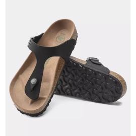 Muški flip -flops Birkenstock Gizeh BS 1020380 crna 2