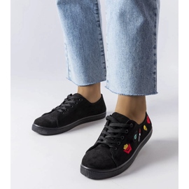 Crne tenisice Kailey crna 1