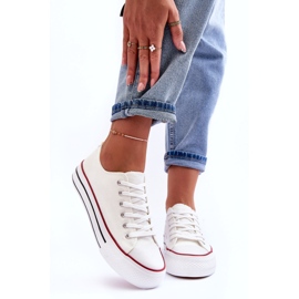 Klasične niske tenisice s platformom, bijele Jazlyn bijela 3