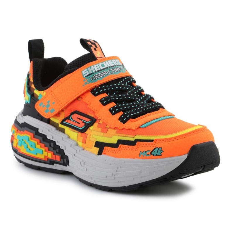 Skechers Mega-Craft 4K JR 402160L-ORBK cipele naranča 1