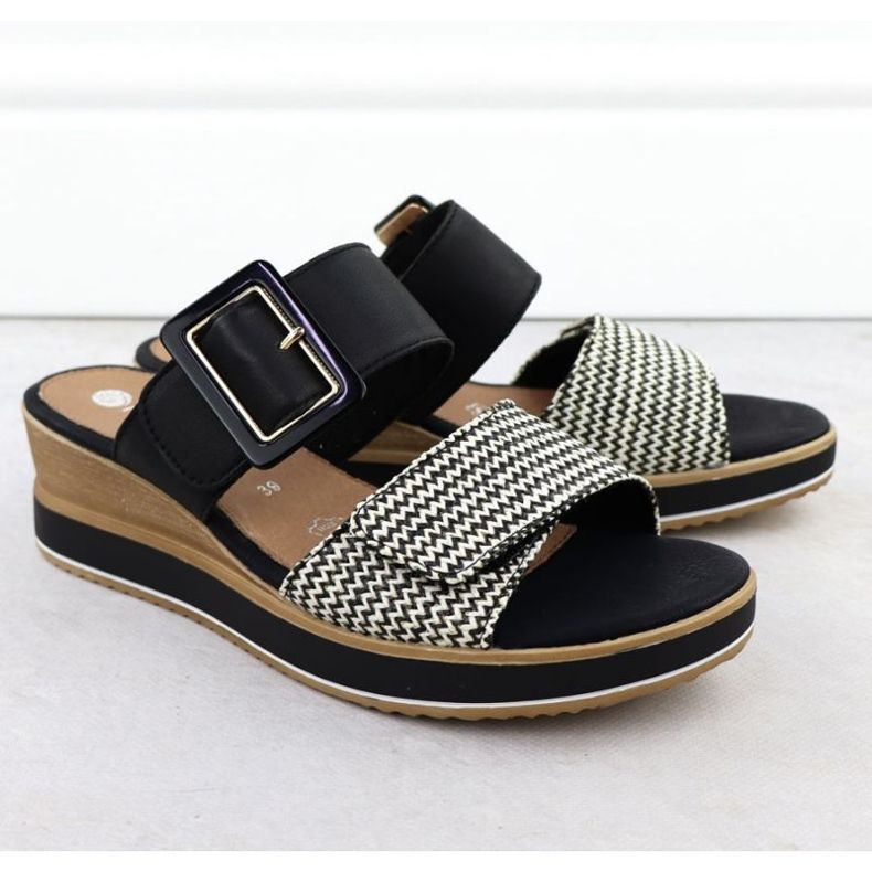 Klinaste sandale remonte u d6463-03 rkr786 2