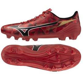 Mizuno Alfa II Odaberite FG P1GA256560 Cipele crvena 1