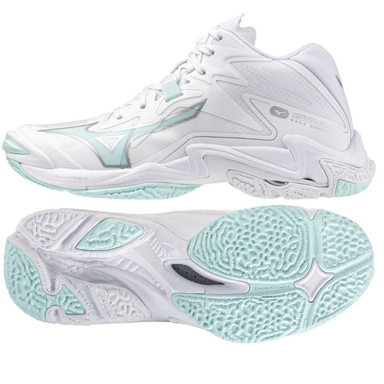 Mizuno valna rasvjeta Z8 Mid Shoes u V1GC240545 bijela 1