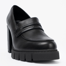 Shelvt Crni lukavi na postu s potplatom za traper crna 1