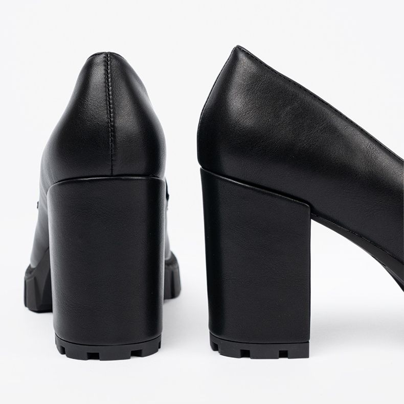 Shelvt Crni lukavi na postu s potplatom za traper crna 2