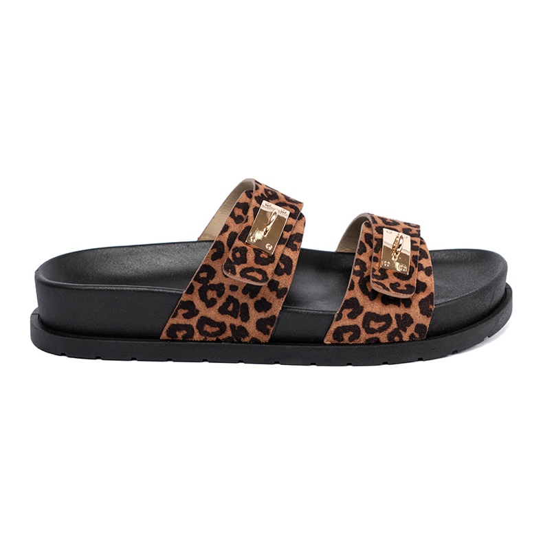 Shelvt Ženske papuče leoparda 1