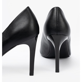 Sergio Leone Klasične crne pumpe na visokoj peti crna 2