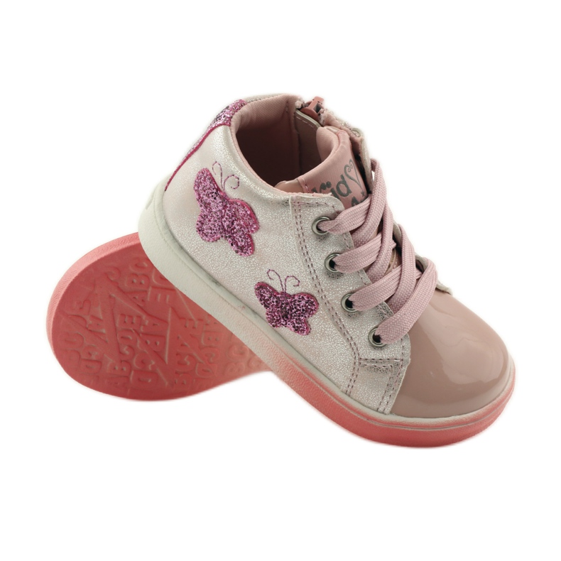 American Club Američki leptiri za sportske djevojke ružičasta siva 3