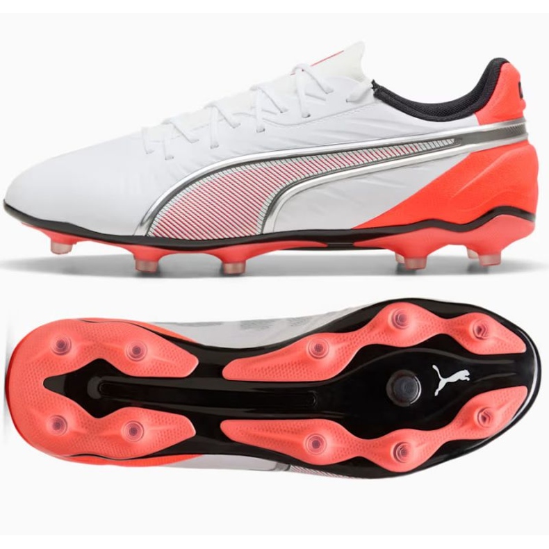 Puma King Match FG/AG 108832-01 cipele bijela 1