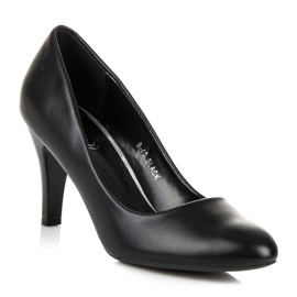 Crne visoke potpetice crna 1