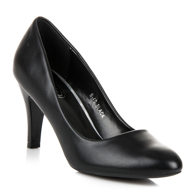Crne visoke potpetice crno 1