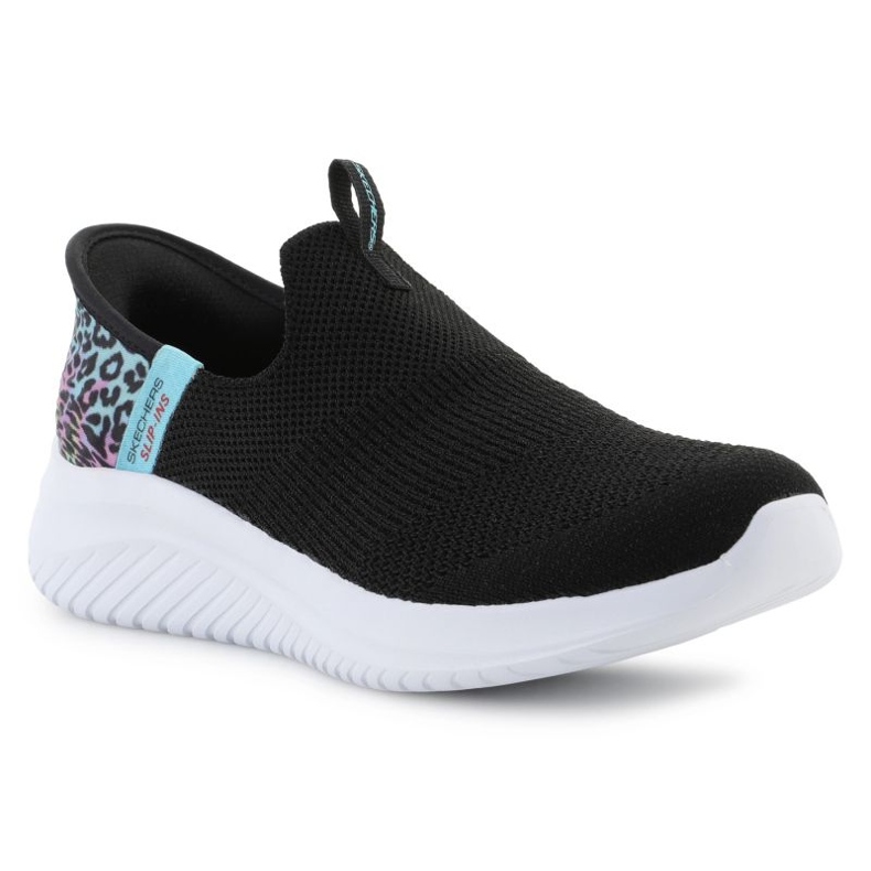 Skechers Slip-Inss Ultra Flex 3,0 boja divlji JR 303801L-BKMT cipele crno 1