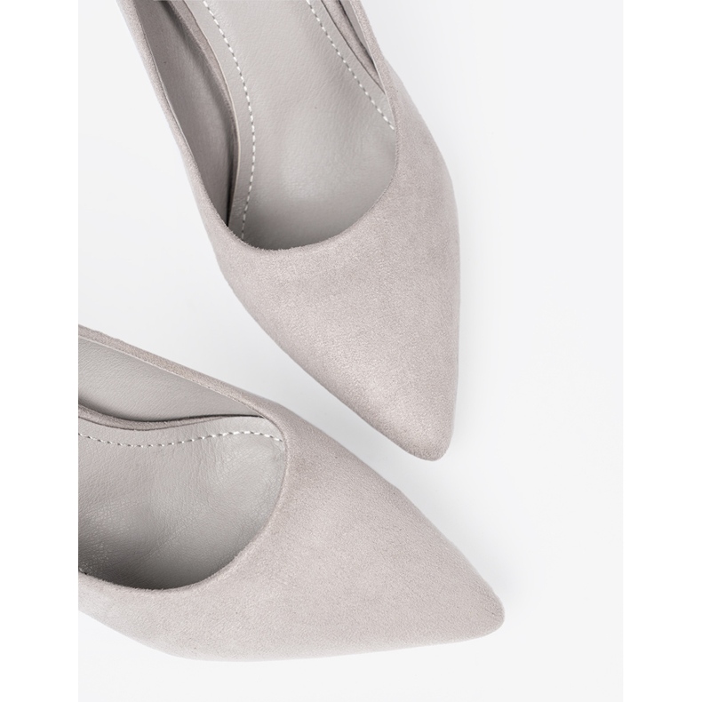 Seastar Klasične sive visoke potpetice siva 1