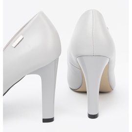 Goodin Sive klasične pumpe s visokim slovima siva 1