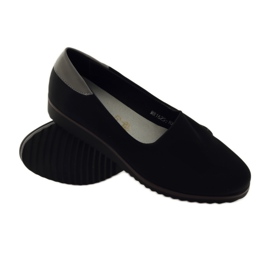 M.Daszyński Ženske cipele od likre Daszyński 1625 crna 3