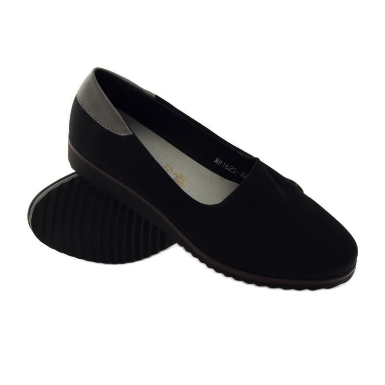 M.Daszyński Ženske cipele od likre Daszyński 1625 crno 3