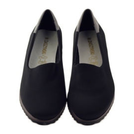 M.Daszyński Ženske cipele od likre Daszyński 1625 crno 4