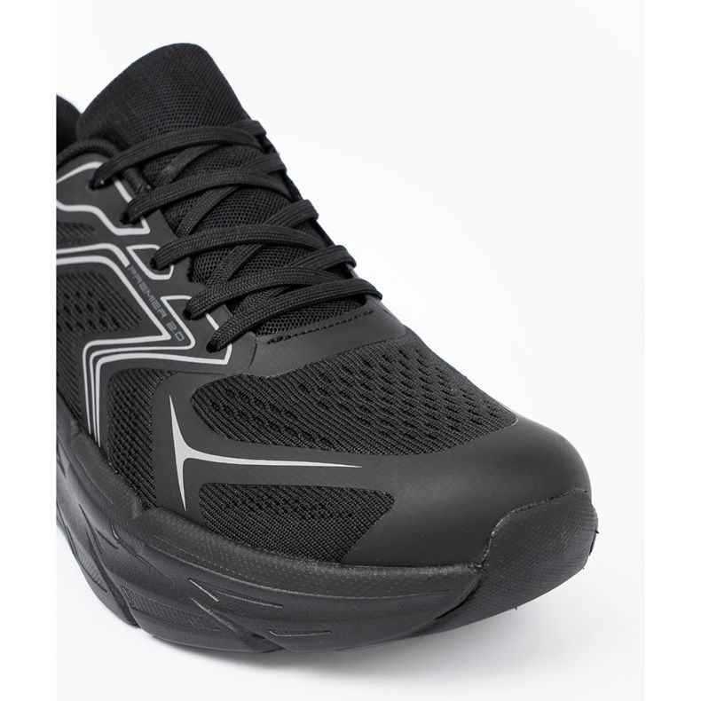 Shelvt Lagane crne sportske cipele na gustom McArthur potplatu crna 1