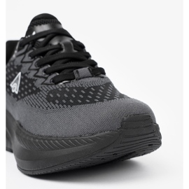 Shelvt Lagane crne tenisice s prozračnim McArthur gornjim dijelom crna 1