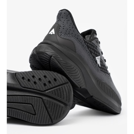 Shelvt Lagane crne tenisice s prozračnim McArthur gornjim dijelom crna 2