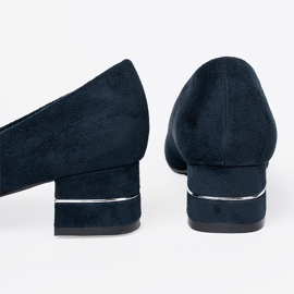 Goodin Pumpe s ukrasnim remenom plava 1