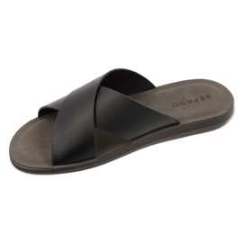 Befado muški flip -flops 158m026 crno crna 1