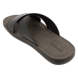 Befado muški flip -flops 158m026 crno 2