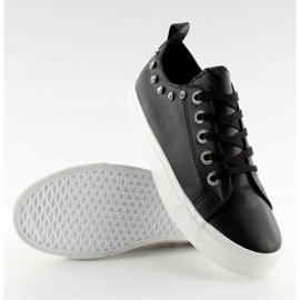 Crne BL122p Crne tenisice sa kubičnim cirkonijem crna 1