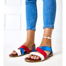 Evento Šarene sandale sa zatvorenom petom iz Massawe bijela 1