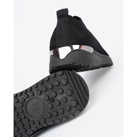 Shelvt Crne sportske cipele s mrežicom crna 1