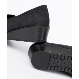 Shelvt Crne cipele s ukrasom s ukrasom crno 1