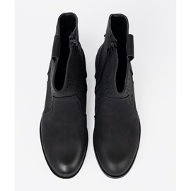 Seastar Otvorene crne čizme crna 2