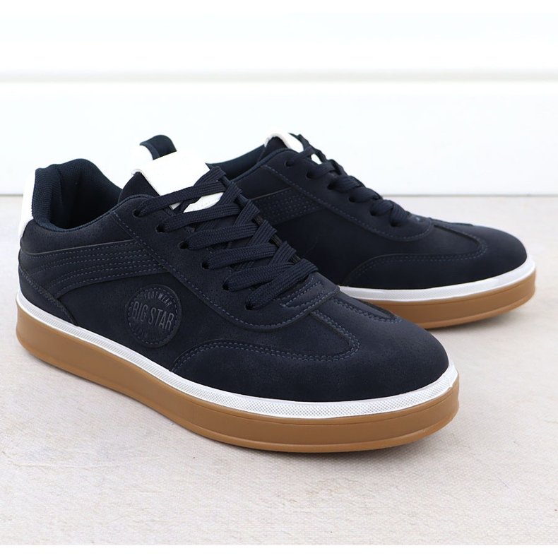 Big Star Muške sportske cipele mornarsko plava velika zvijezda SS174021 1