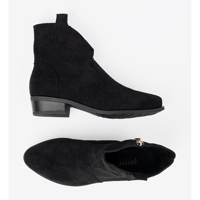 Seastar Crne čizme suede kaubojske čizme crno 2