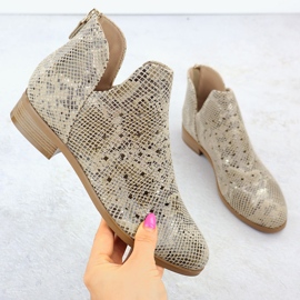 Ženske otvorene čizme, bež vinceza 58608 1