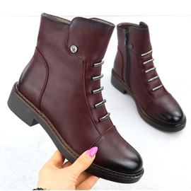 Jezzi Ženska izolirana burgundska jezera ASA252-5 crvena 1