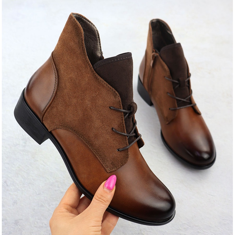 Ženske izolirane čizme Camel jezzi asa198-15 smeđa 1