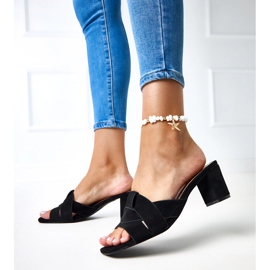 Crni klasični flip jarudi na pošti Risana Ekozamszu crna 1