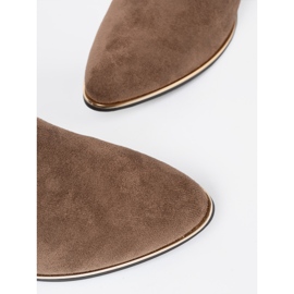 Shelvt Tamne bež antilop čizme na poštu 2