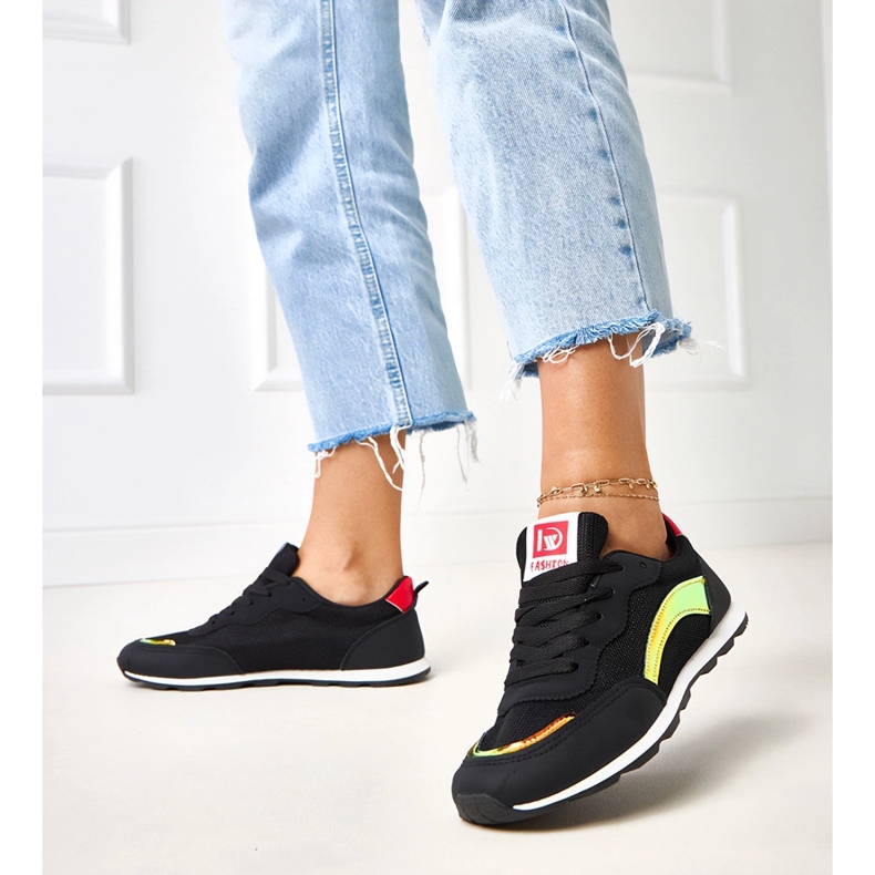 Crne sportske tenisice Cavior crno 2