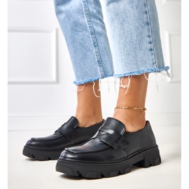 Crne cipele Kirna od eko kože crna 1