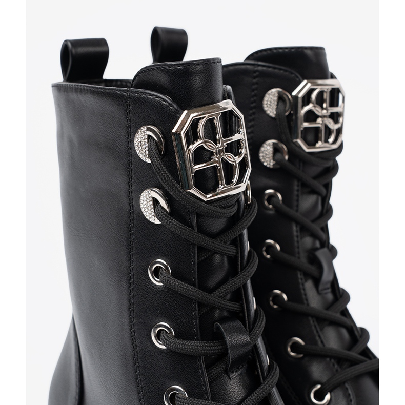 Shelvt Crne vreće s metalnim ukrasom crno 1