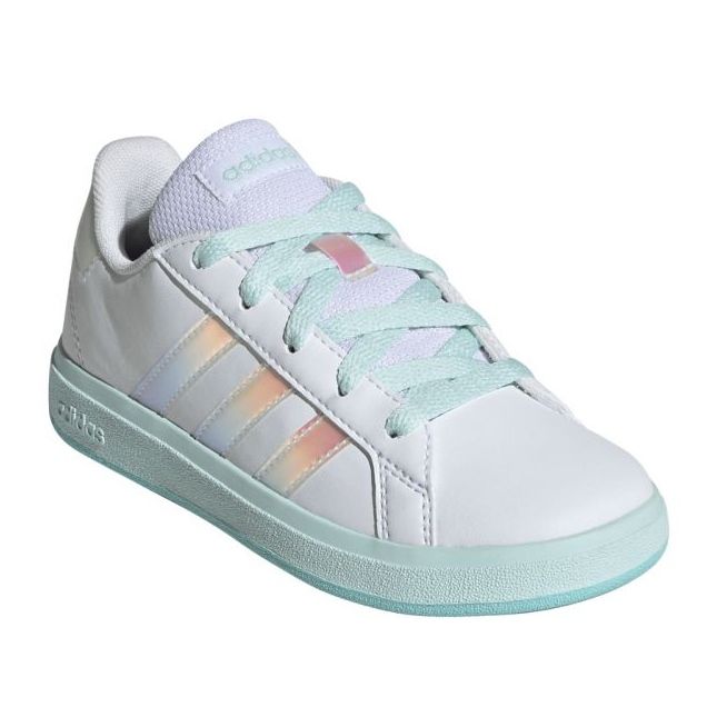 Adidas Grand Court Lifestyle čipkasti tenis Jr Jr6097 cipele bijela 2