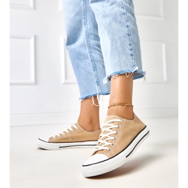 Smeđe klasične ženske tenisice Zurhat smeđa 2